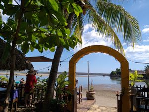 Justo frente a la bahía 🏝😎 at Barca de Oro in Las Penitas