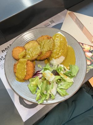 Yasai katsu curry  at MXP - Wagamama - T1 in Ferno