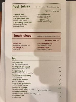Menu at MXP - Wagamama - T1 in Ferno