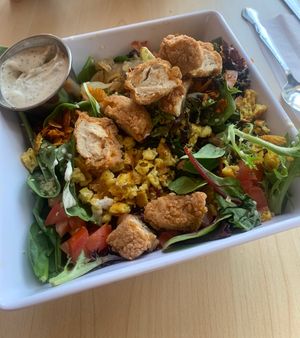 “Chicken” salad at Lifestyle Cafe in Columbus