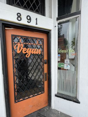 Fell in love with the exterior  at Lifestyle Cafe in Columbus