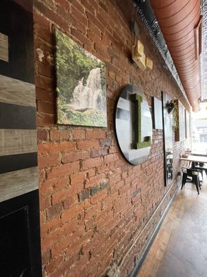 So well decorated  at Lifestyle Cafe in Columbus