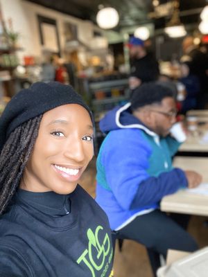 12 year Ohio Native @TierraGoesGreen  at Lifestyle Cafe in Columbus