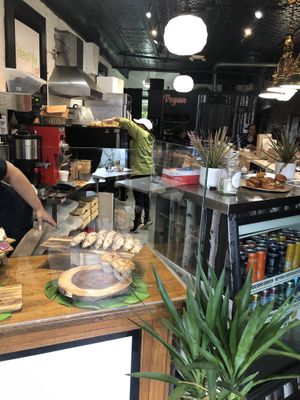 The front where you order   at Lifestyle Cafe in Columbus