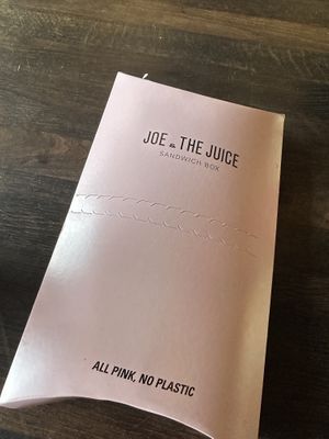 Sandwich box?!  at MSP - Joe & The Juice - T1 in St Paul