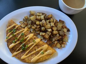 Chorizo Omlet at 4th & State in Columbus