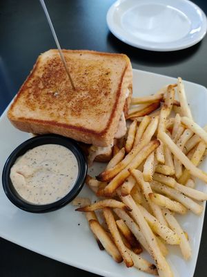The lone star burger at 4th & State in Columbus