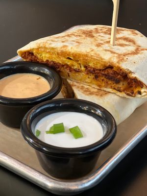 Vrunchwrap 😋 at 4th & State in Columbus