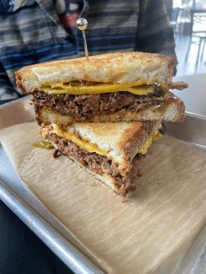 Patty Melt #Veganuary at 4th & State in Columbus