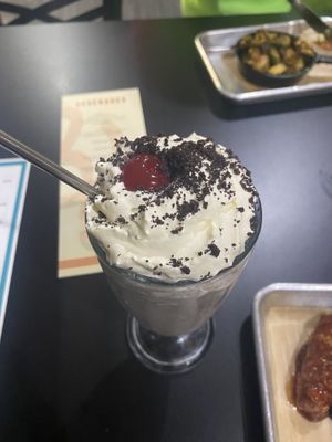 Cookie milkshake   at 4th & State in Columbus