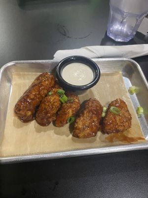 Chickn pretendies   at 4th & State in Columbus