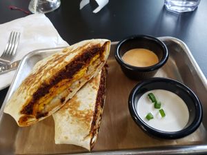 Vrunchwrap #Veganuary at 4th & State in Columbus