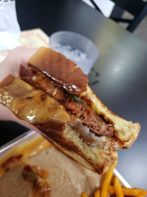 Texas Toast sandwich (I forgot the name) #Veganuary at 4th & State in Columbus