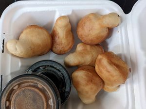 Pancake bites at 4th & State in Columbus