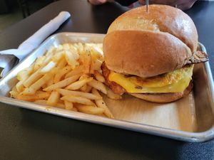 Big Brunchie Burger at 4th & State in Columbus