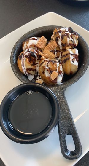 Cinnamon Toast Crunch bites. Need I say more  at 4th & State in Columbus