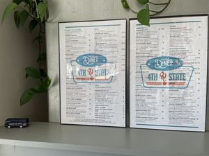 Menu  at 4th & State in Columbus