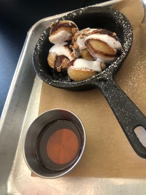 S’more pancake bites appetizer at 4th & State in Columbus