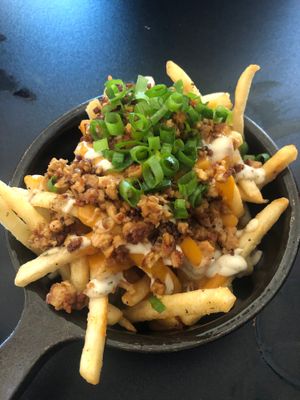 Loaded fries at 4th & State in Columbus