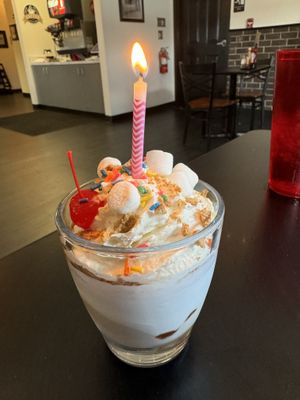 S’mores milkshake   at 4th & State in Columbus