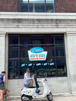 Outside at 4th & State in Columbus