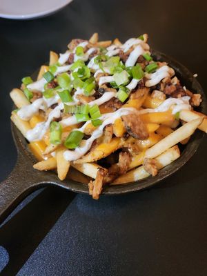 Loaded fries at 4th & State in Columbus