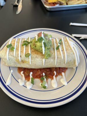 Breakfast burrito   at 4th & State in Columbus