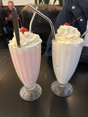 Strawberry cheesecake and lavender lime   at 4th & State in Columbus