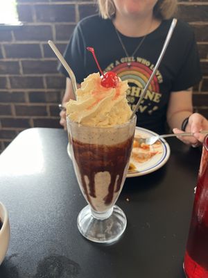 Cookies and cream milkshake   at 4th & State in Columbus