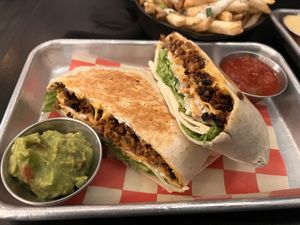 Taco vrunchwrap   at 4th & State in Columbus