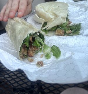 Caesar salad wrap  at 4th & State in Columbus