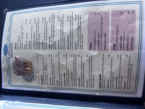 Menu page 2  at 4th & State in Columbus