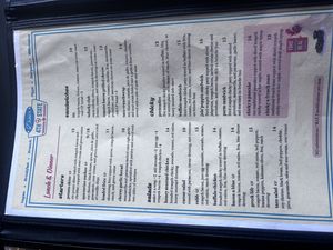 Menu page 3  at 4th & State in Columbus