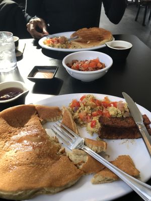 Loved my breakfast 💗 Pancakes  at 4th & State in Columbus