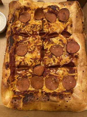 Stuffed Crust Pep at 4th & State in Columbus