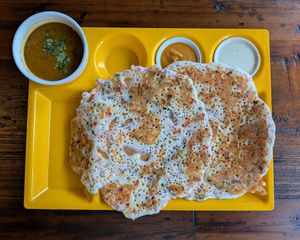 Vegetable Uttapam at Dil Se Indian Cuisine in Portland