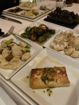 Vegan unplugged menu  at Walt Disney World - Yachtsman Steakhouse in Lake Buena Vista