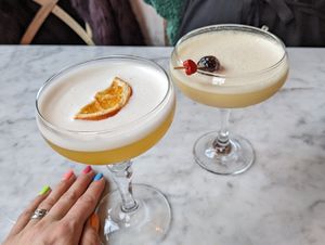 Vegan cocktails at The Florist in Liverpool
