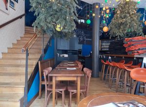 Interior (when closed) at Coccinelle Café in Lausanne