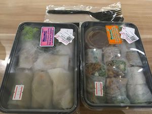 Fresh spring rolls at Gourmet Market - Lad Prao in Bangkok