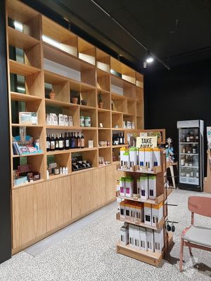 nice shop inside the restaurant at Beet - Belval in Esch Sur Alzette