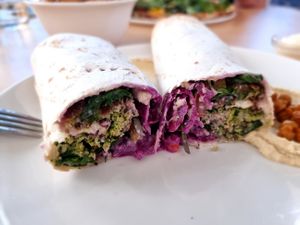 falafel durum at Beet - Belval in Esch Sur Alzette