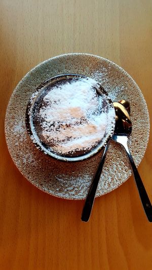 Moelleux de chocolate. A chocolate pudding from the stove. at Beet - Belval in Esch Sur Alzette