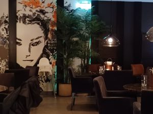 Interior at Pong in Uppsala