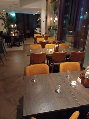 Interior at Pong in Uppsala