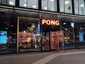 Entry at Pong in Uppsala