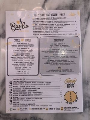 Drinks   at Basilio in Lisbon