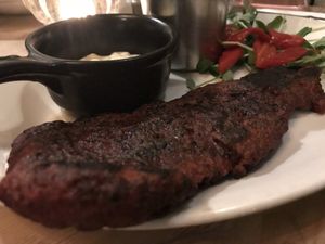 Beetroot steak  at Bill's in Durham