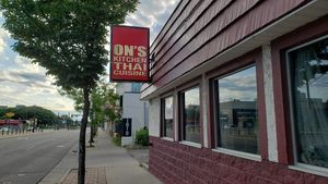 Exterior, June 2020. at On's Kitchen in St Paul