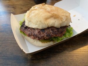 Hamburguesa vegana   at Convexo in Madrid